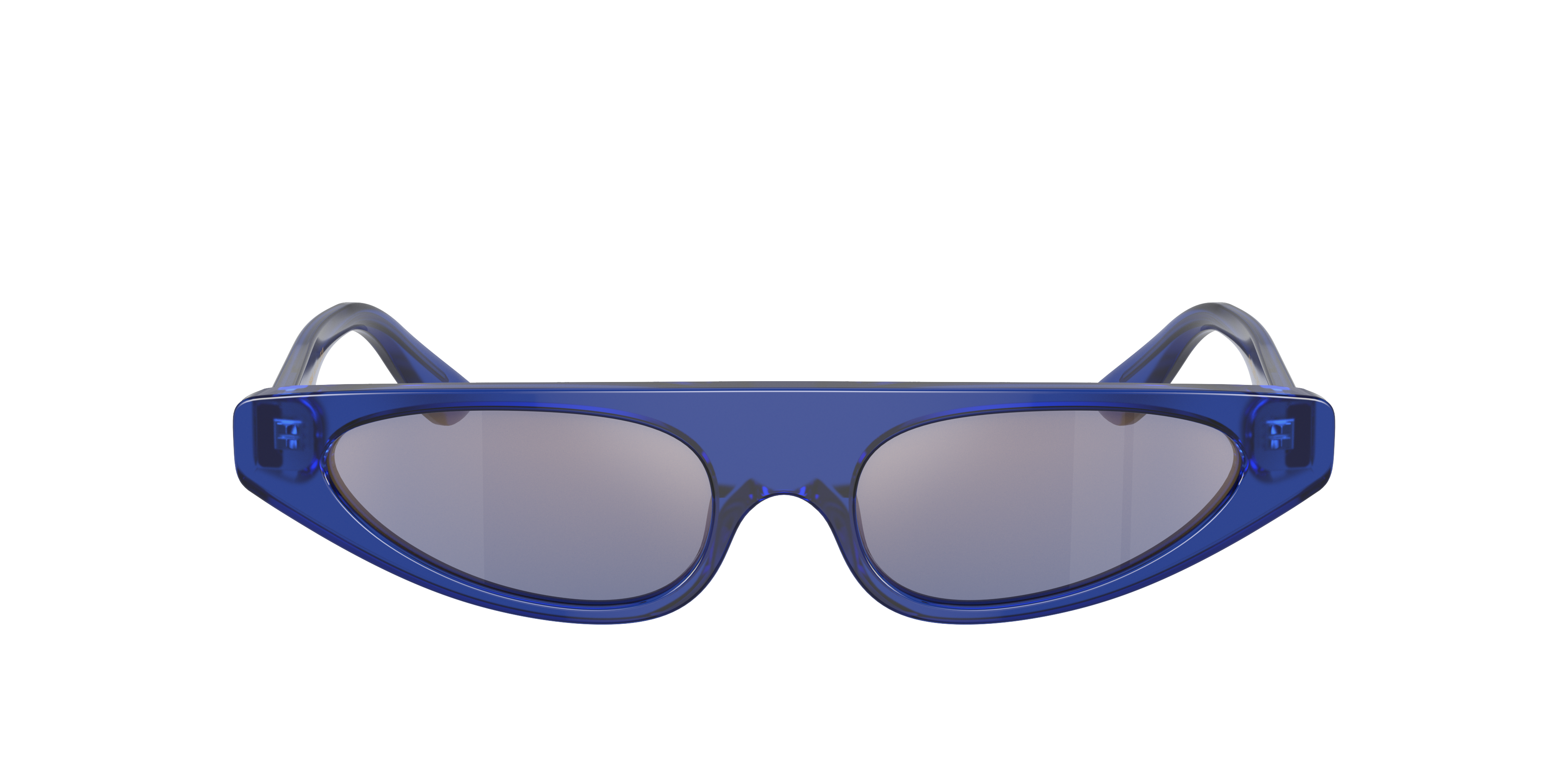 Dolce & Gabbana Dolce&gabbana Woman Sunglass Dg4442 In Blue Mirror Gradient Gold