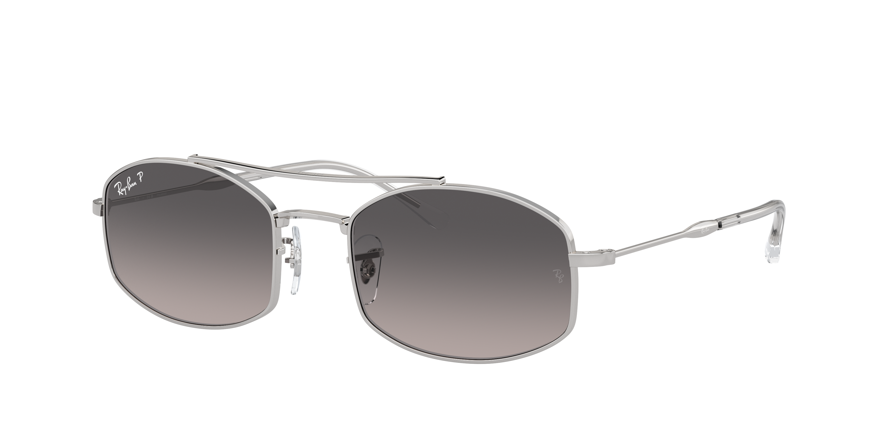 Shop Ray Ban Ray In Light Grey