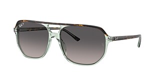 Ray-Ban RB2205 Bill One 60 Grey & Havana On Transparent Green