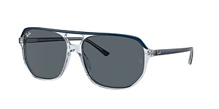 Ray-Ban RB2205 Bill One 60 Blue & Blue On Transparent Blue