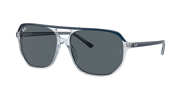 Ray-Ban RB2205 Bill One 60 Blue & Blue On Transparent Blue 