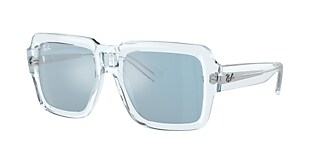 Ray-Ban RB4408 Magellan Bio-Based 54 Light Blue/Silver