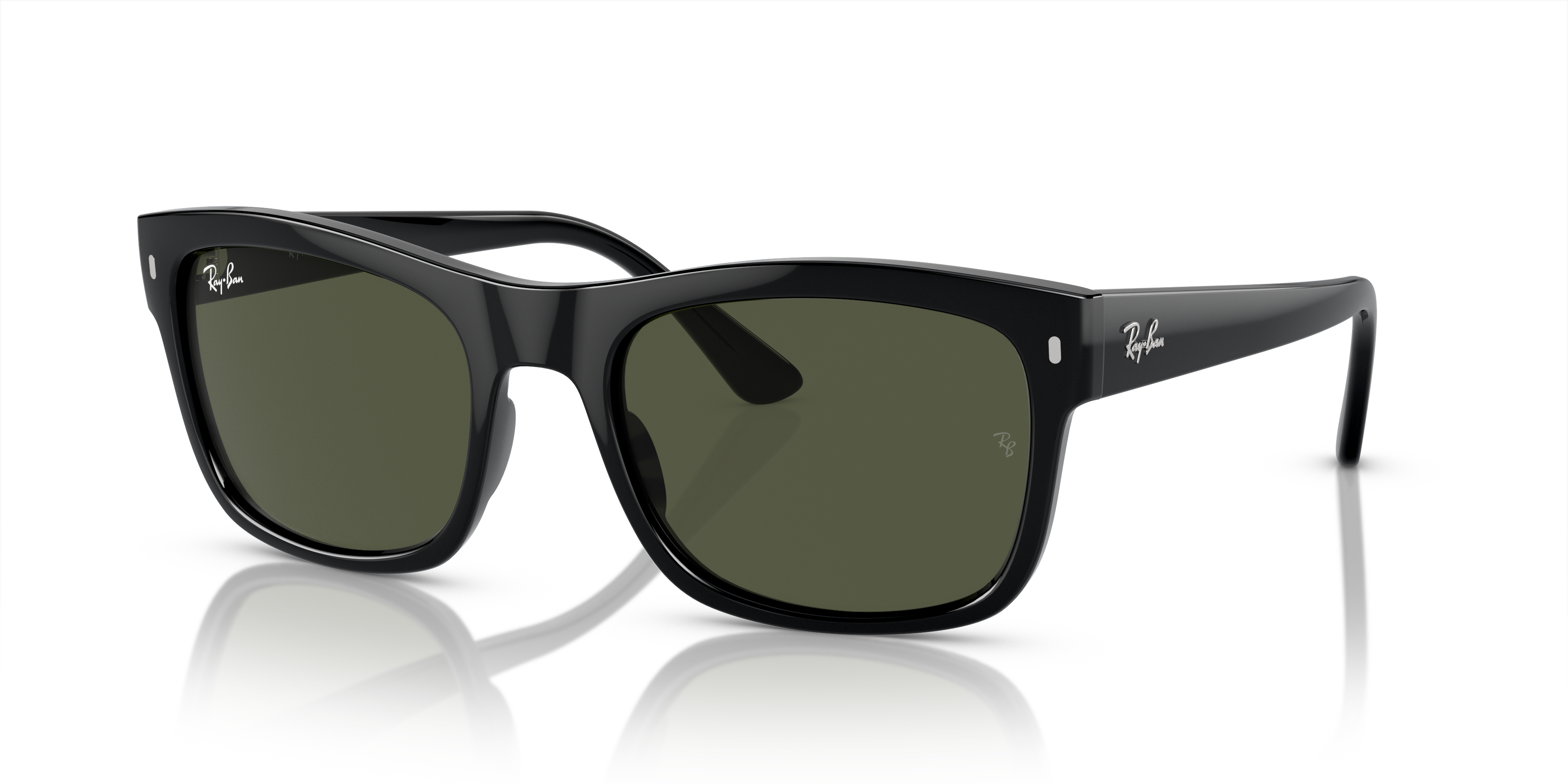 Ray-Ban RB4340 Wayfarer Ease 50 Green & Light Havana Sunglasses | Sunglass  Hut Australia