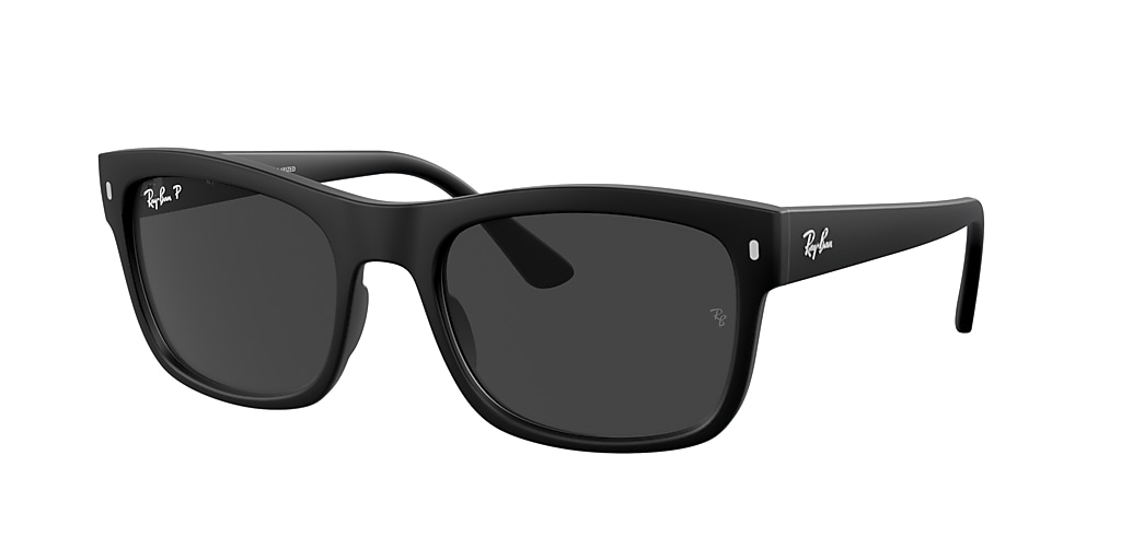 Ray-Ban RB4428 56 Black & Black Polarized Sunglasses | Sunglass Hut USA