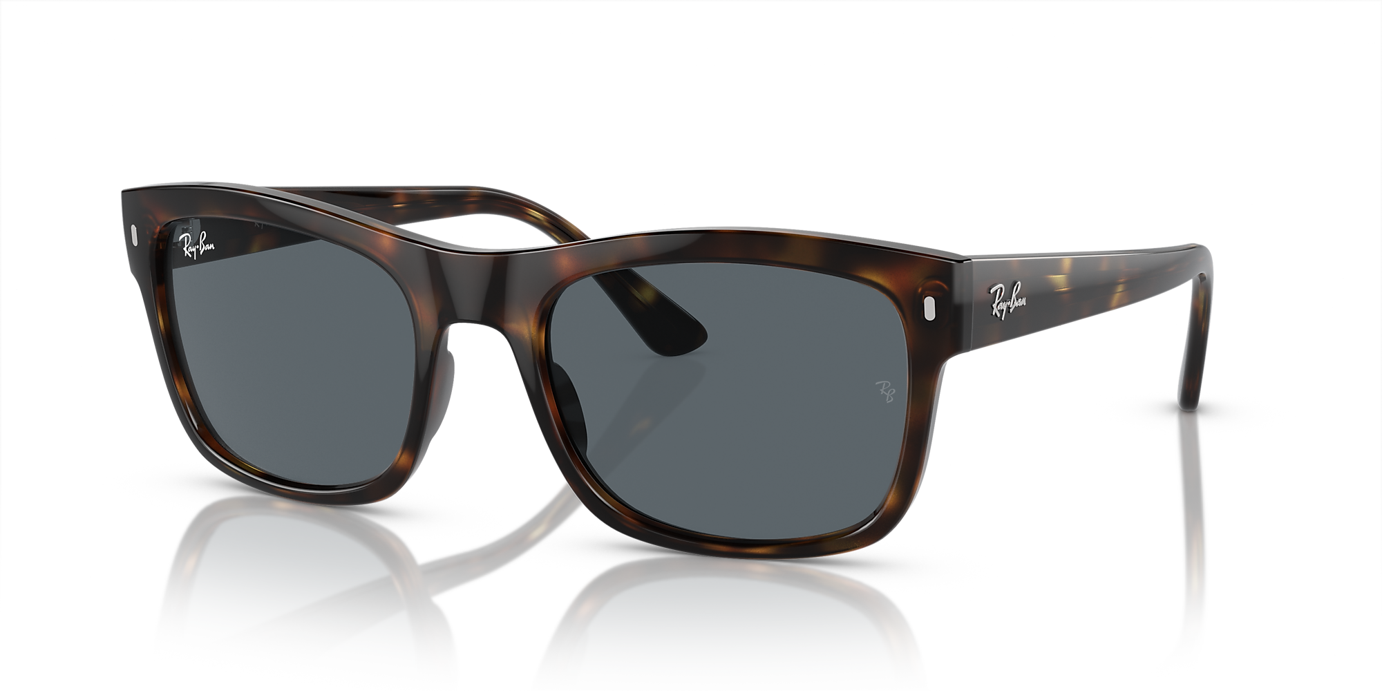 Ray-Ban RB4428 56 Blue & Havana Sunglasses | Sunglass Hut USA