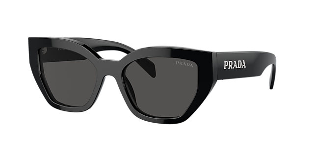 Prada PR A09S 53 Dark Brown & Briar Tortoise Sunglasses | Sunglass 
