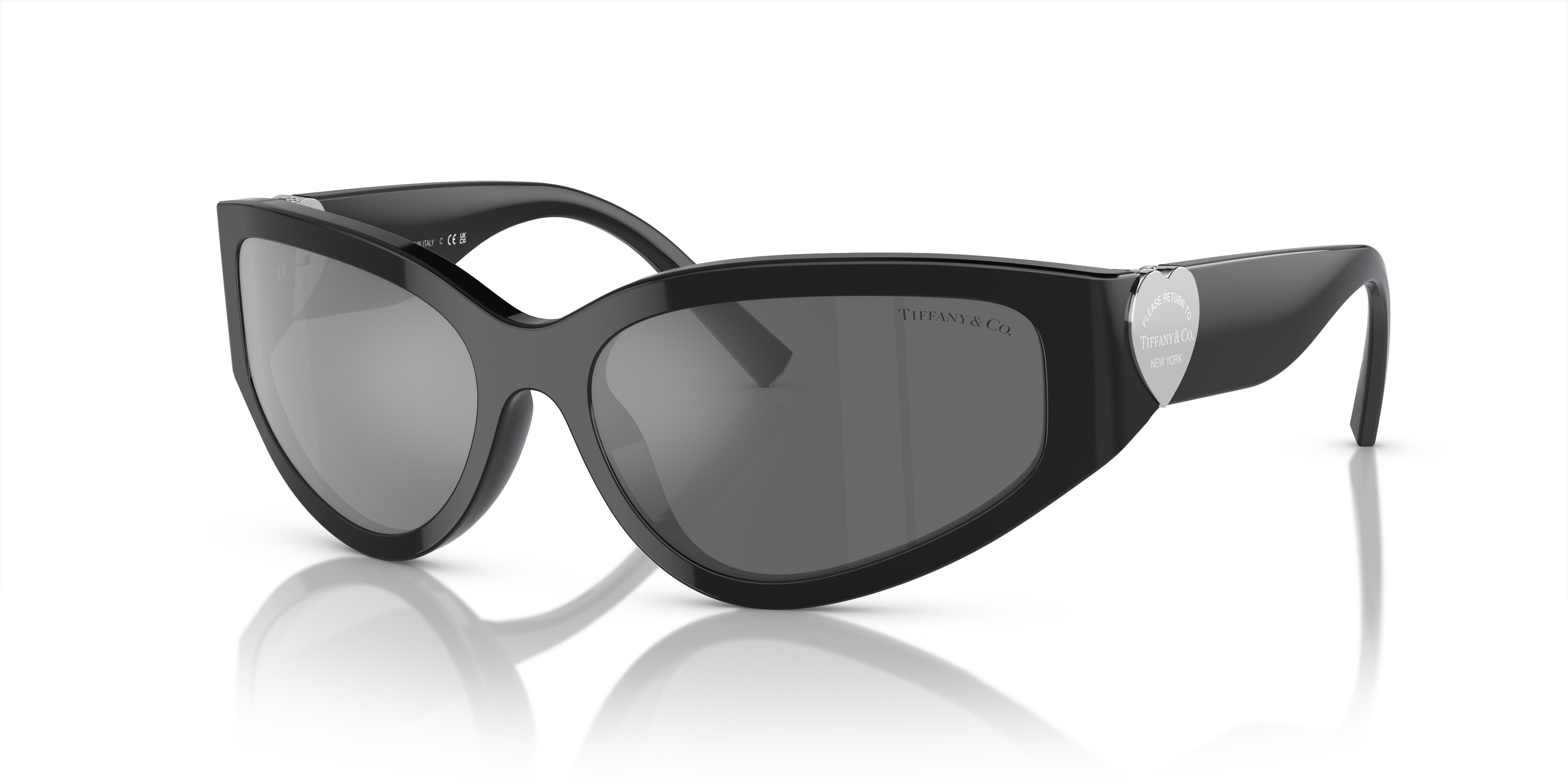 Tiffany & Co. TF4214U 54 Dark Grey & Tiffany Blue Sunglasses | Sunglass Hut  USA