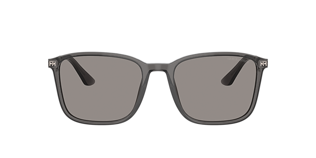 Giorgio Armani AR8197 55 Grey & Black Sunglasses | Sunglass Hut USA