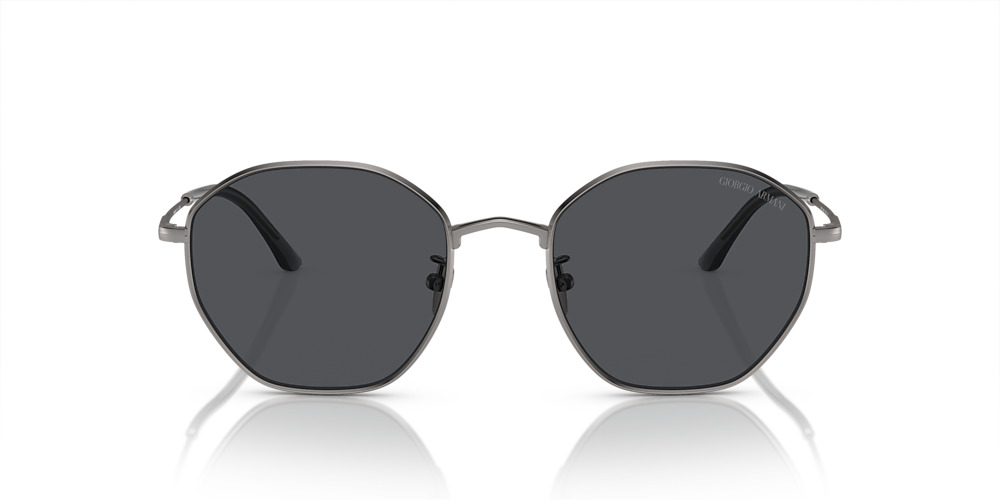 GIORGIO ARMANI AR6150 Matte Gunmetal - Man Sunglasses, Dark Grey Lens