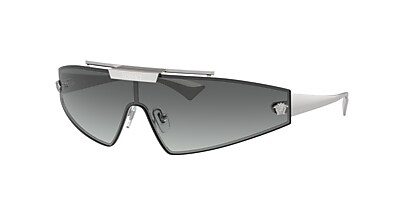 Versace VE2265 01 Grey Gradient & Silver Sunglasses | Sunglass Hut USA