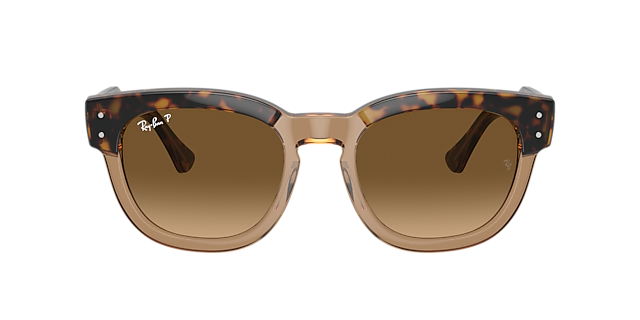 Ray-Ban RB0298SF Mega Hawkeye 53 Clear/Blue & Grey On Transparent