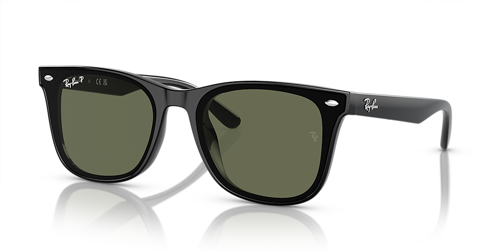 Ray-Ban RB4420 65 Dark Green & Black Polarized Sunglasses