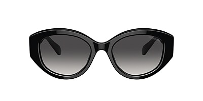 Swarovski SK6005 53 Grey Gradient & Black Sunglasses | Sunglass 