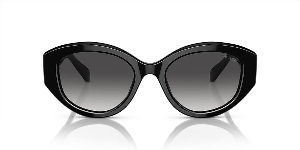 Swarovski SK6005 53 Grey Gradient & Black Sunglasses | Sunglass 