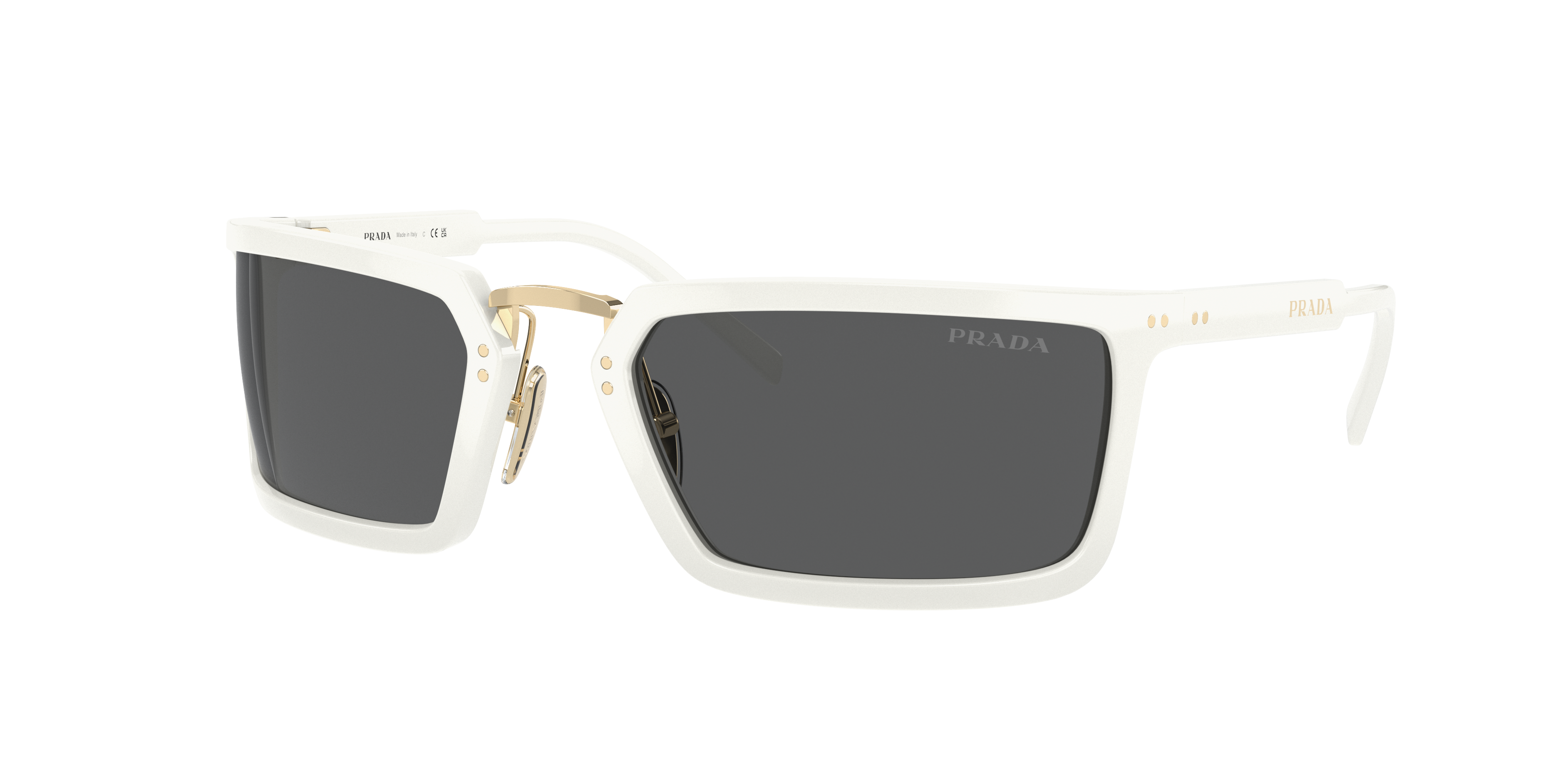 Prada Man Sunglass Pr A11s In Dark Grey