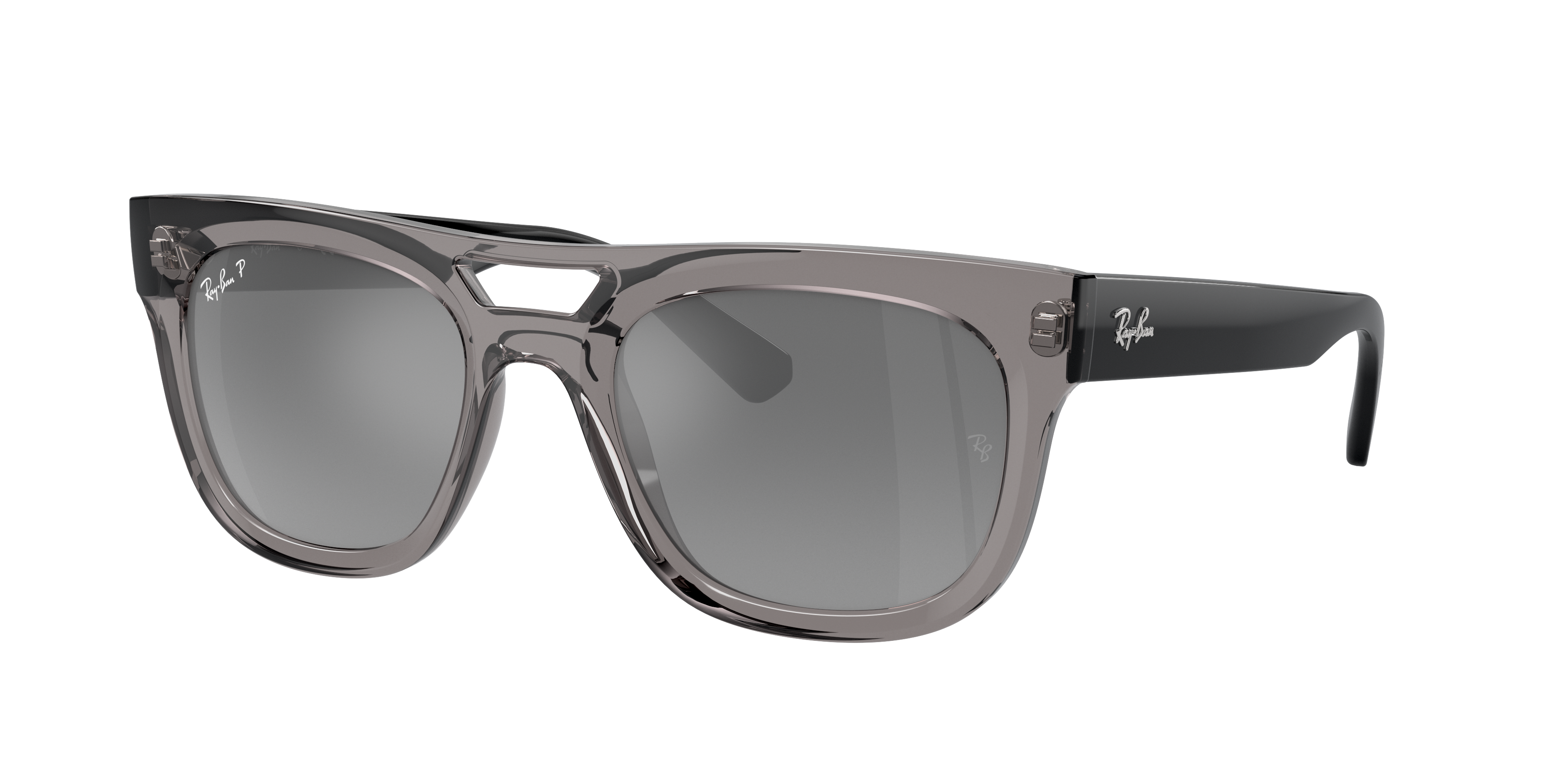 Ray-Ban RB4426 Phil Bio-Based 54 Silver/Grey & Transparent Grey