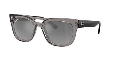 Ray-Ban RB4426 Phil Bio-Based 54 Silver/Grey & Transparent Grey