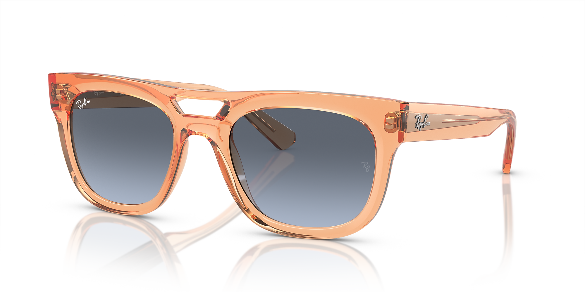 RayBan RB4426 Phil BioBased 54 Blue/Grey & Transparent Orange