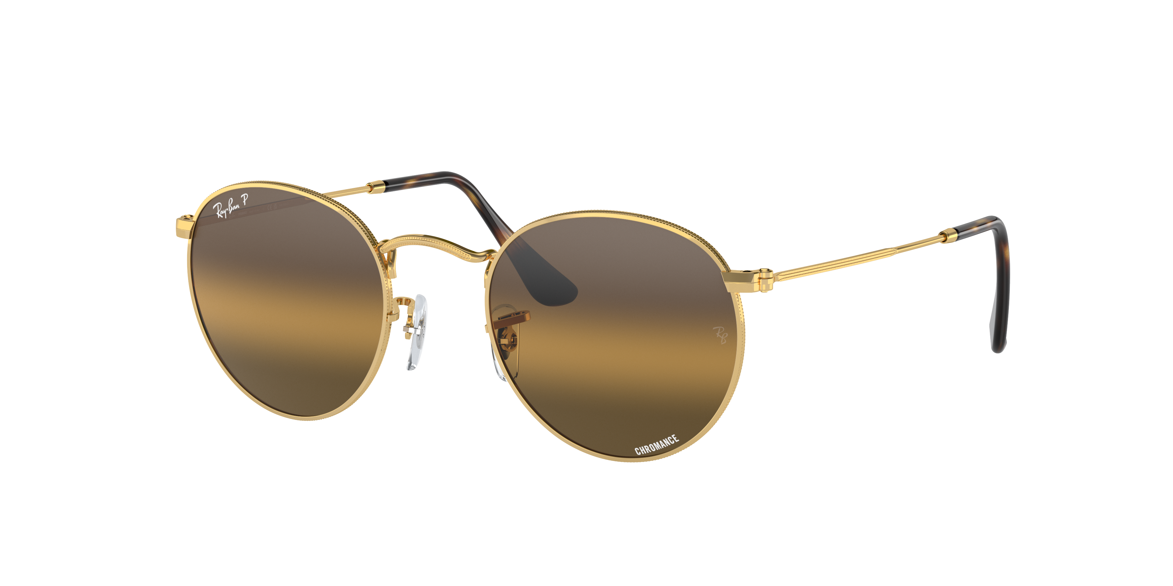 Ray-Ban RB3025 Aviator Gradient 55 Light Brown & Gold Sunglasses | Sunglass  Hut USA