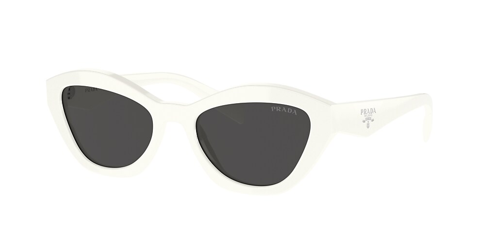 Prada PR A02S 52 Dark Grey & White Sunglasses | Sunglass Hut USA