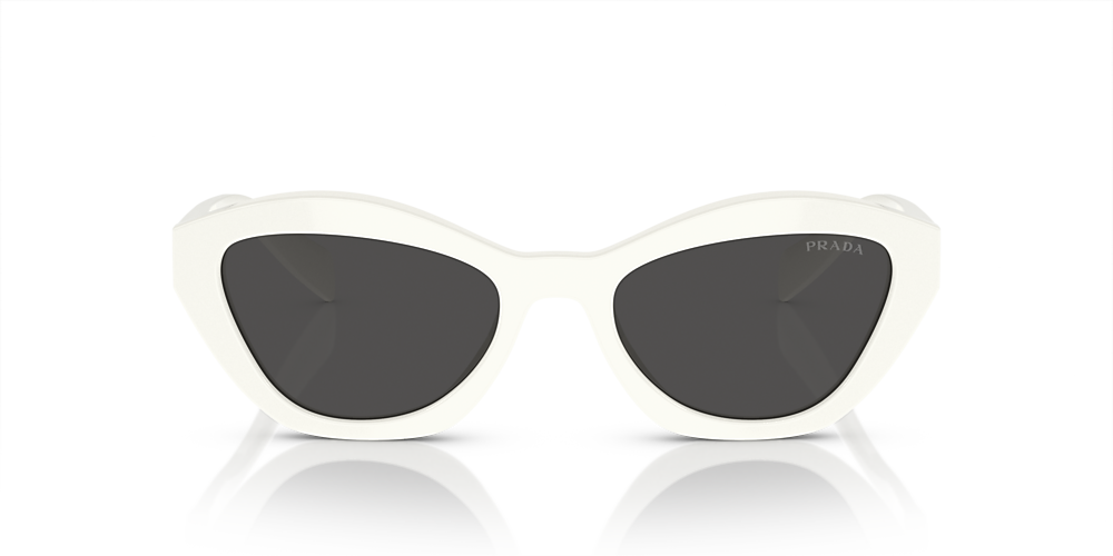 Prada PR A02S 52 Dark Grey & White Sunglasses | Sunglass Hut USA