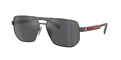 Prada Linea Rossa PS 51ZS 59 Dark Grey Polar Matte Black