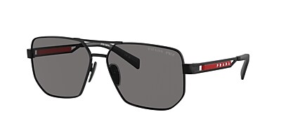 Prada Linea Rossa PS 51ZS 59 Dark Grey Polar Matte Black