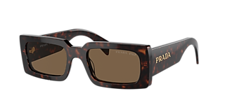 Prada PR 17WS 49 Dark Grey & Black Sunglasses