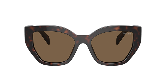 Prada PR A09S 53 Dark Grey & Black Sunglasses | Sunglass Hut USA