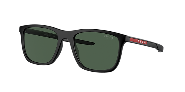 Prada Linea Rossa PS 10WS 54 Dark Green Matte Black