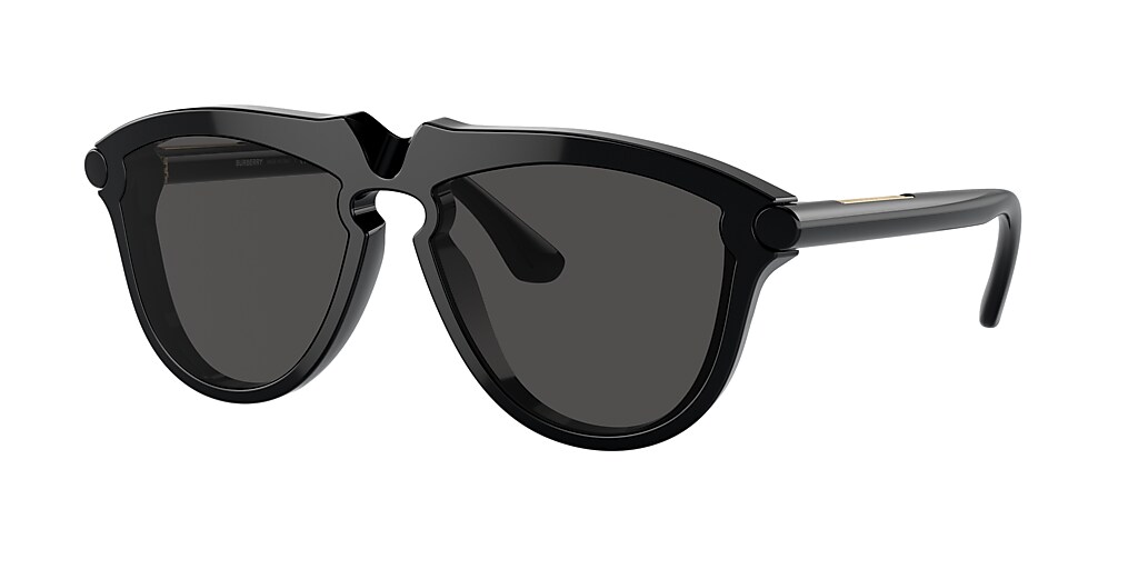 Burberry BE4417U 58 Dark Grey & Black Sunglasses | Sunglass Hut USA