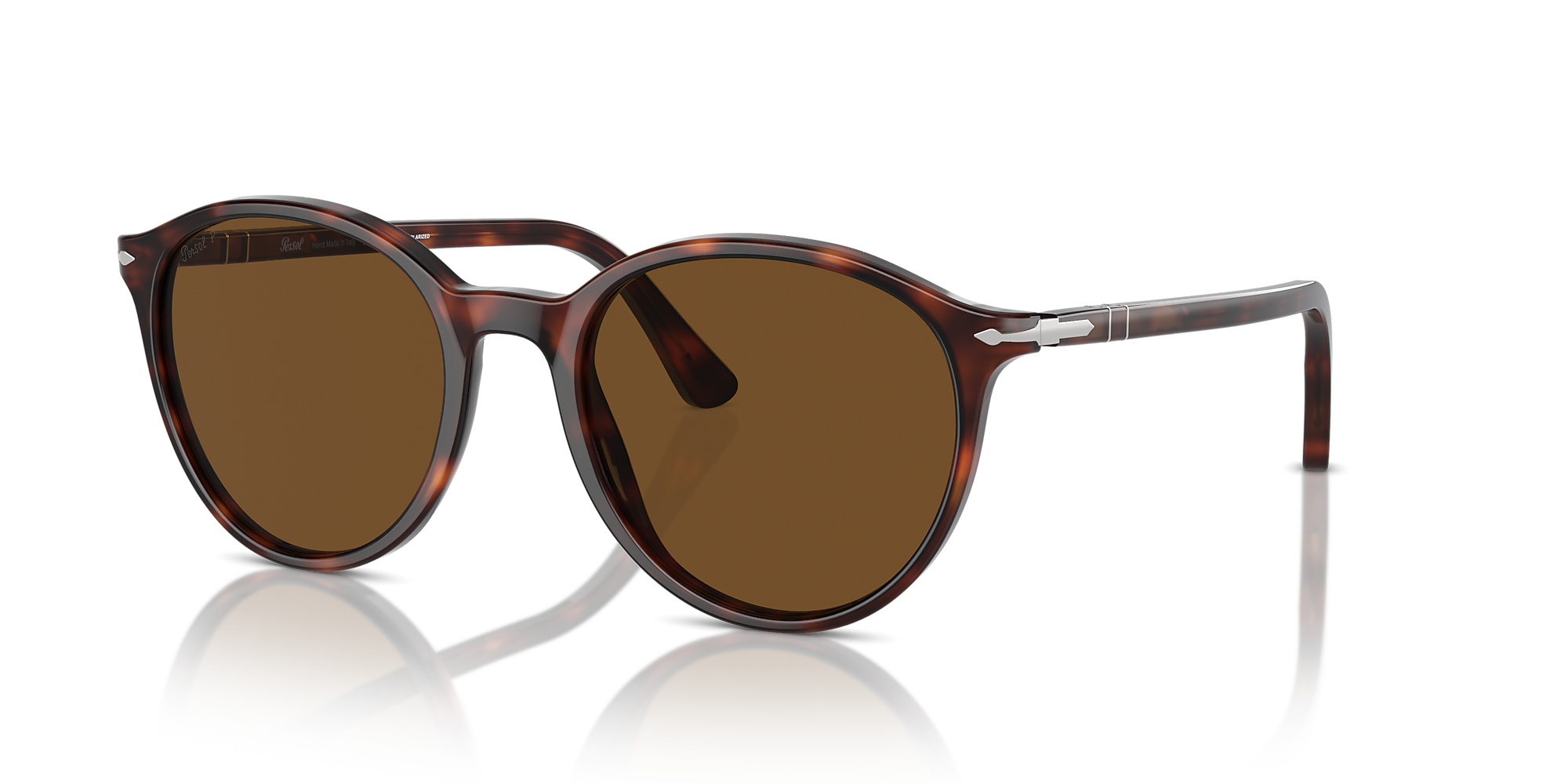 Persol PO3350S 53 Polar Brown & Havana Polarized Sunglasses | Sunglass