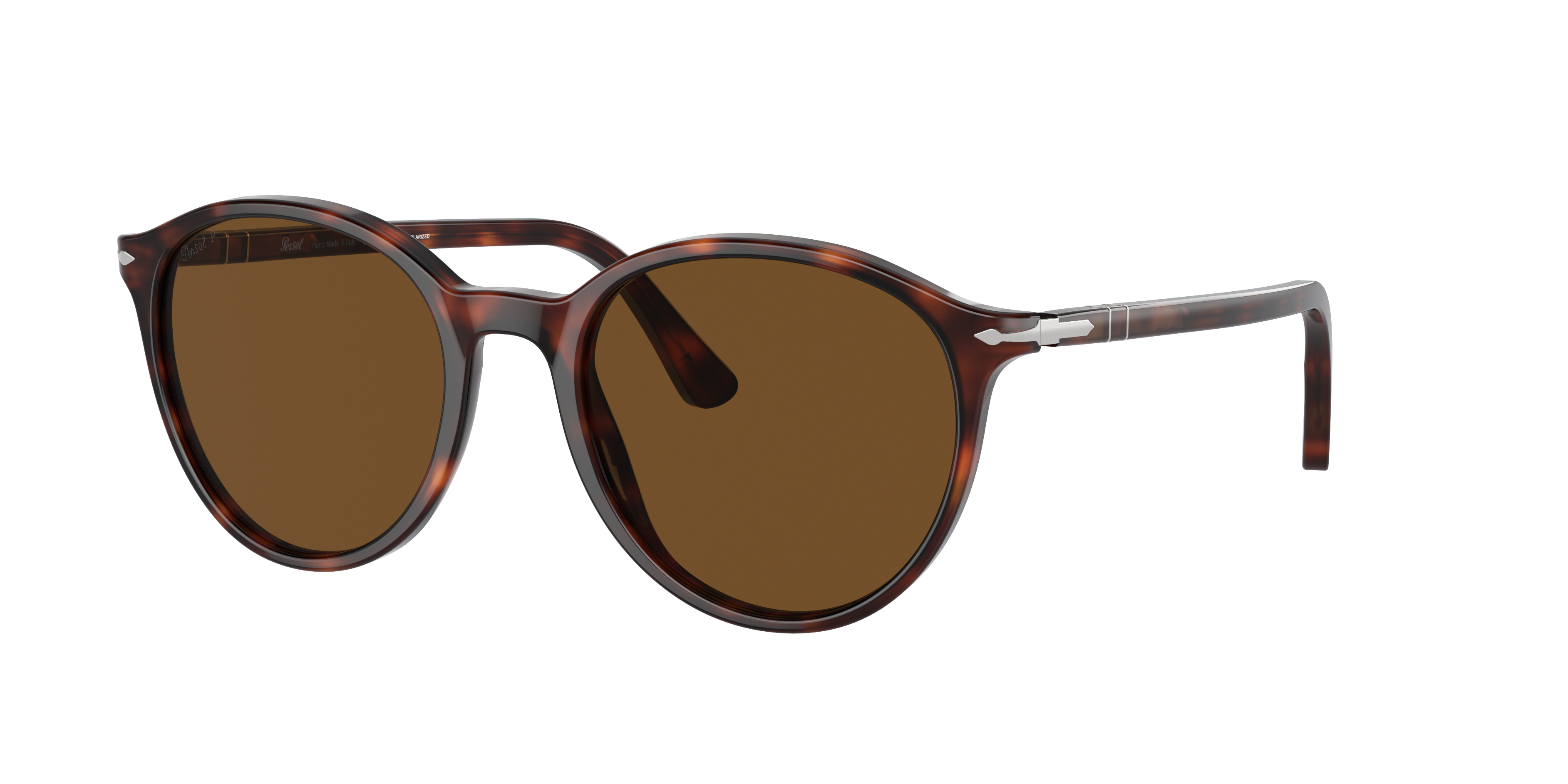 Shop Persol Unisex Sunglass Po3350s In Polar Braun