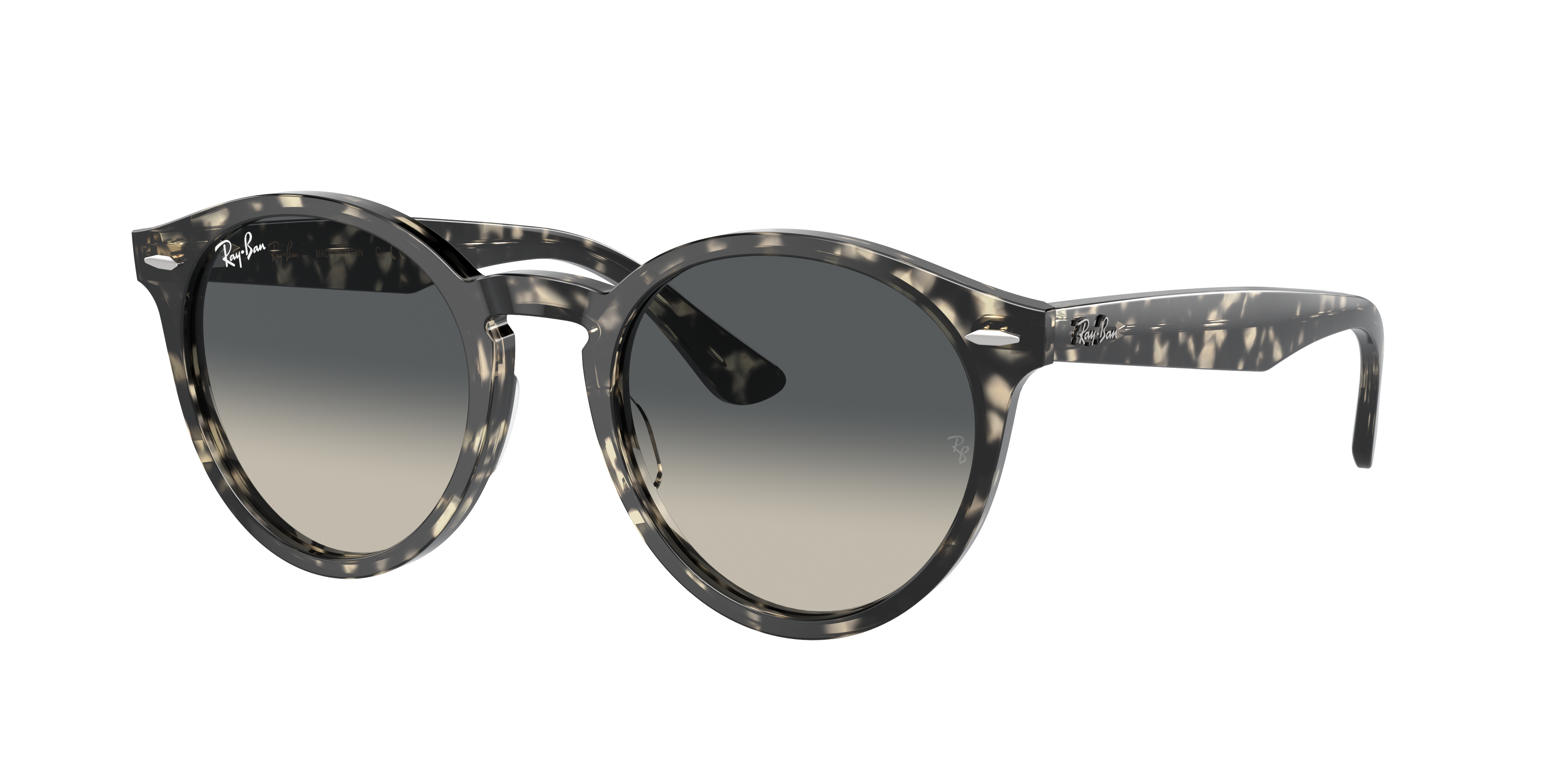 RAY-BAN RB7680S Larry Grey Havana - Unisex Sunglasses, Grey Lens