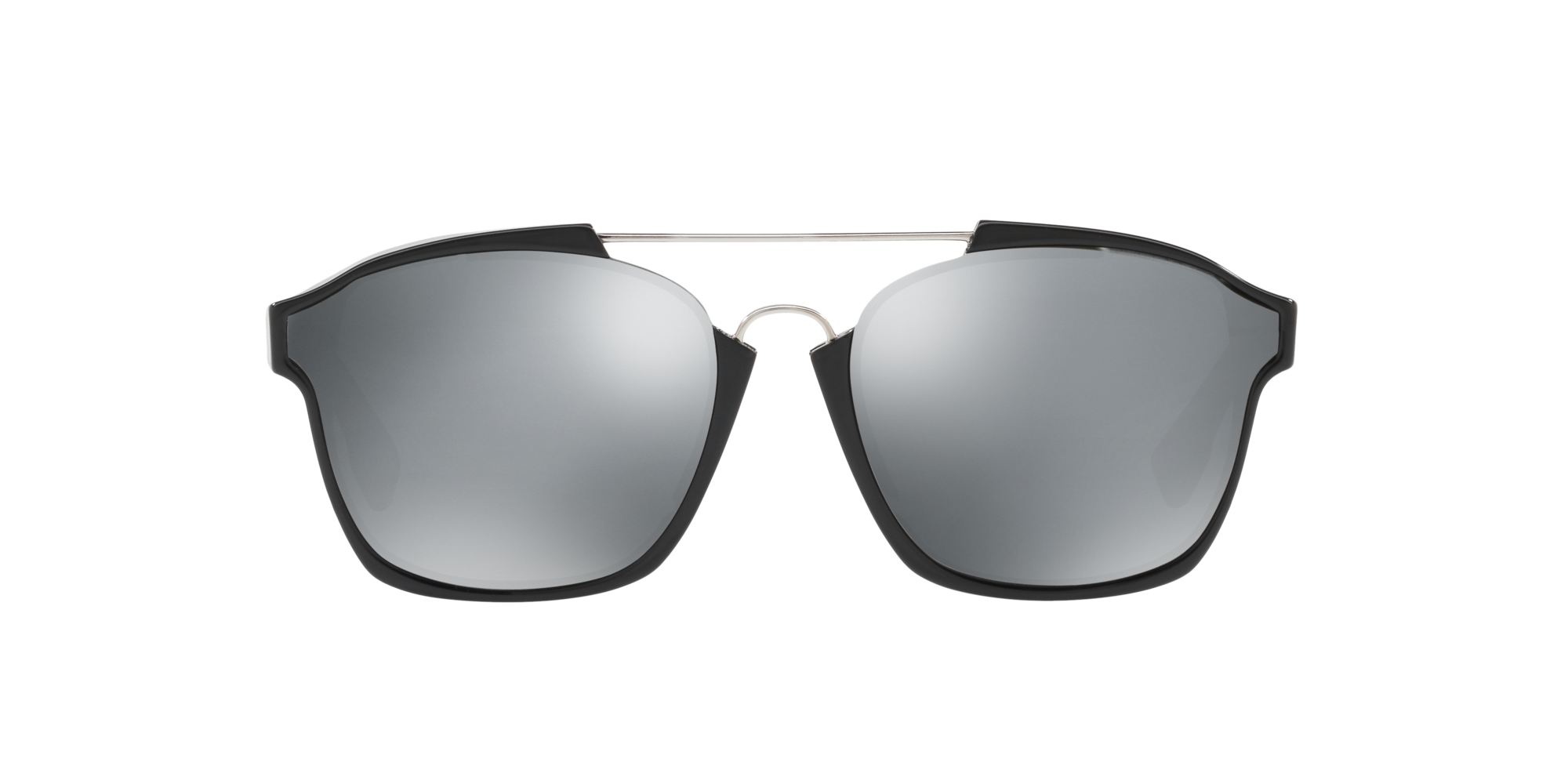 dior abstract sunglasses silver