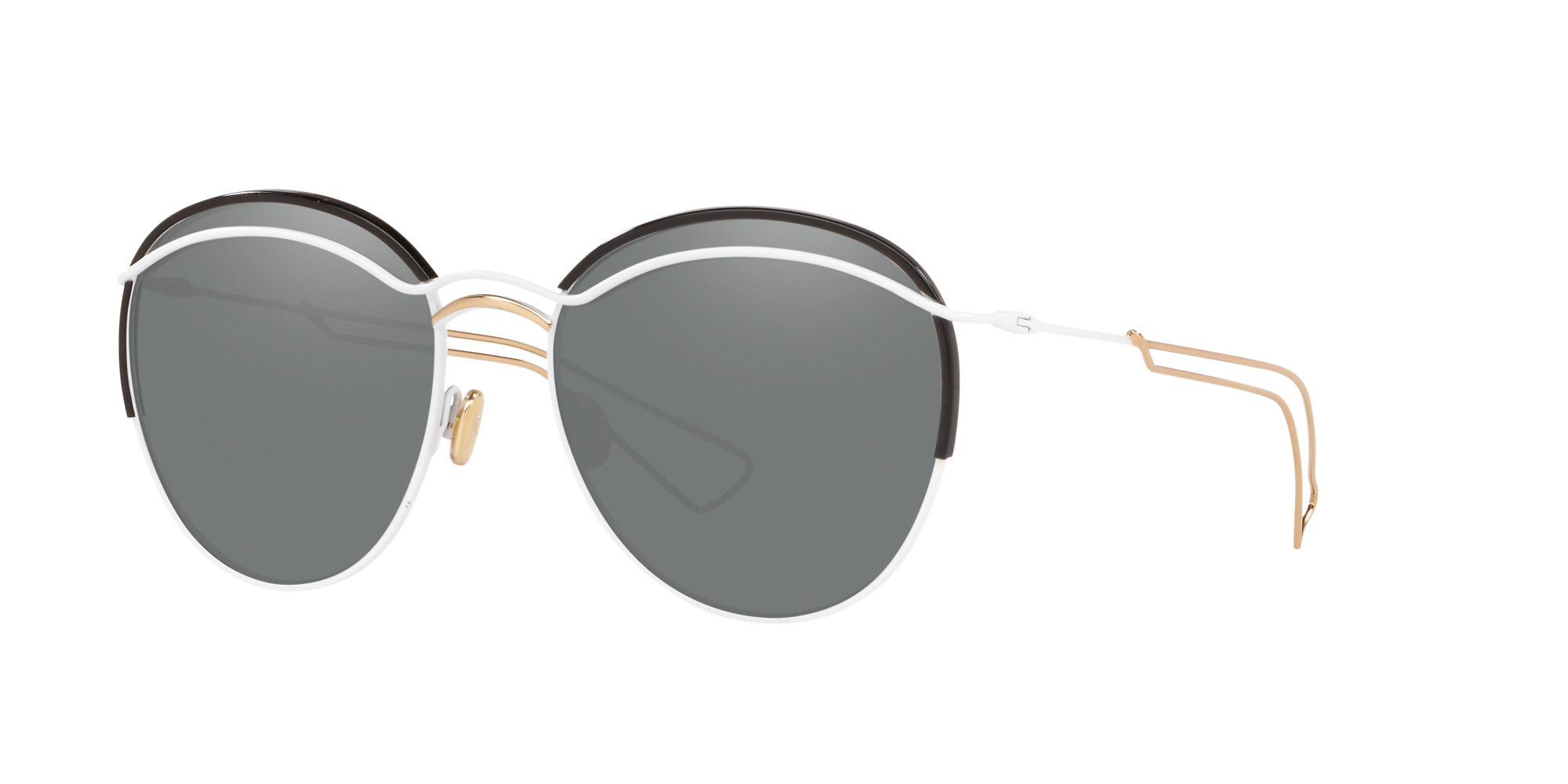 christian dior white sunglasses