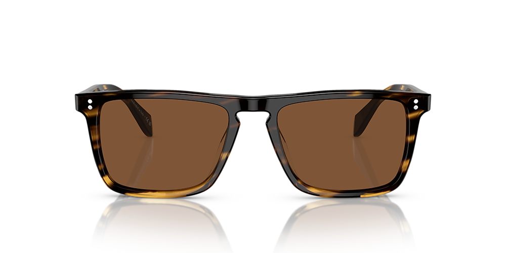 Oliver Peoples OV5189S Bernardo 54 Brown Polar & Cocobolo Polarized  Sunglasses | Sunglass Hut USA