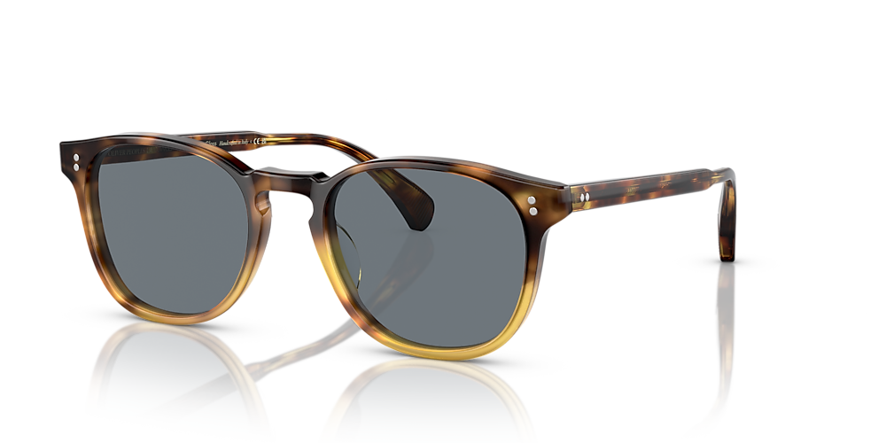 OLIVER PEOPLES OV5298SU Finley Esq. Sun Vintage Brown Tortoise Gradient -  Unisex Luxury Sunglasses, Indigo Photocromic Lens