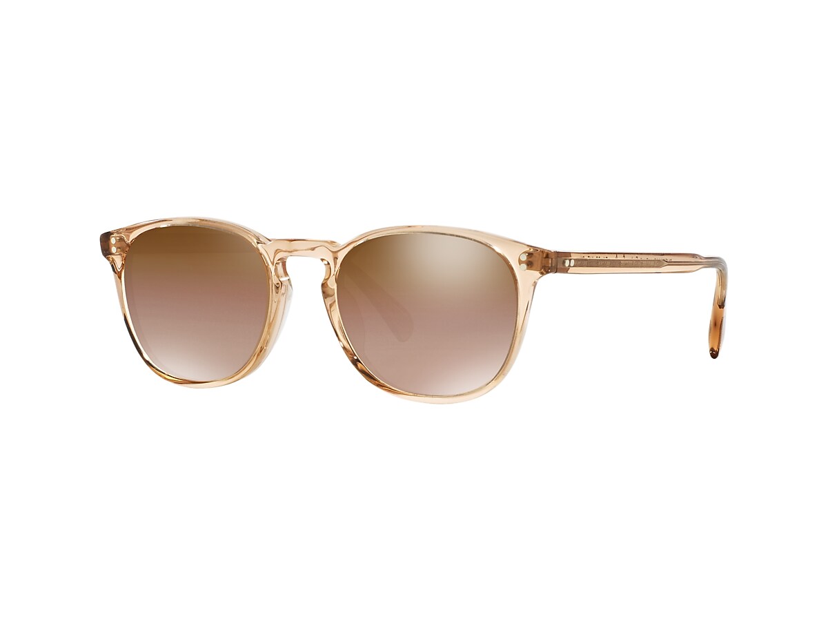 Oliver Peoples OV5298SU Finley Esq. Sun 51 Light Brown Mirror  