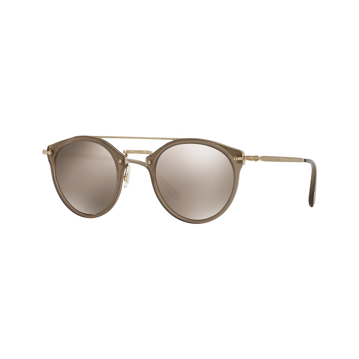 Oliver Peoples OV5349S Remick 50 Light Brown Mirror Gold & Taupe-Brushed  Gold Sunglasses | Sunglass Hut Australia