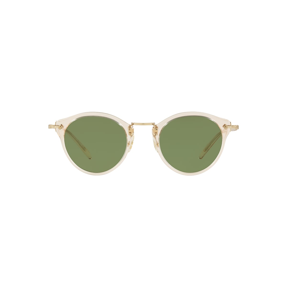 Oliver Peoples OV5184S OP-505 Sun 47 Green & Buff-Gold Sunglasses