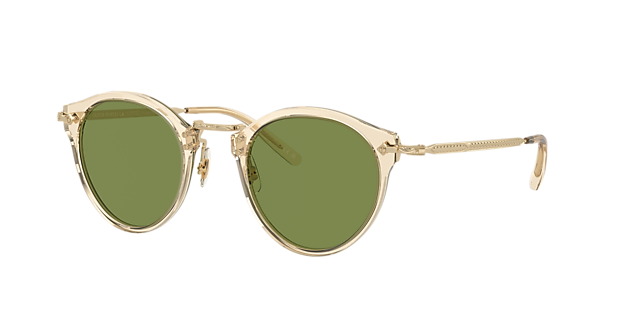Oliver Peoples OV5184S OP-505 Sun 47 Green & Buff-Gold 