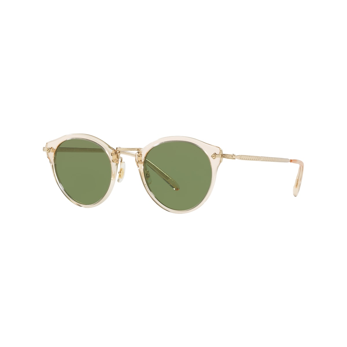 Oliver Peoples OV5184S OP-505 Sun 47 Green & Buff-Gold Sunglasses 