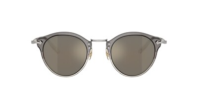 Oliver Peoples OV5184S OP-505 Sun 47 Dark Grey Mirror Gold