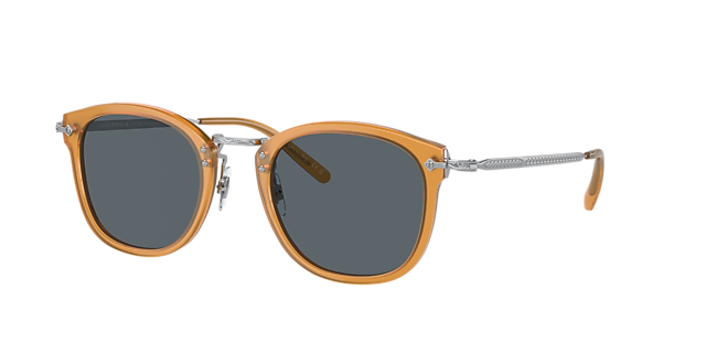 Oliver Peoples OV5350S OP-506 Sun 49 Blue & Amber-Silver 