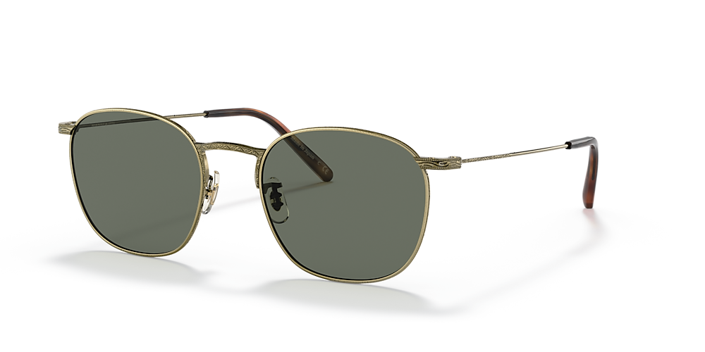 Oliver peoples gold clearance sunglasses