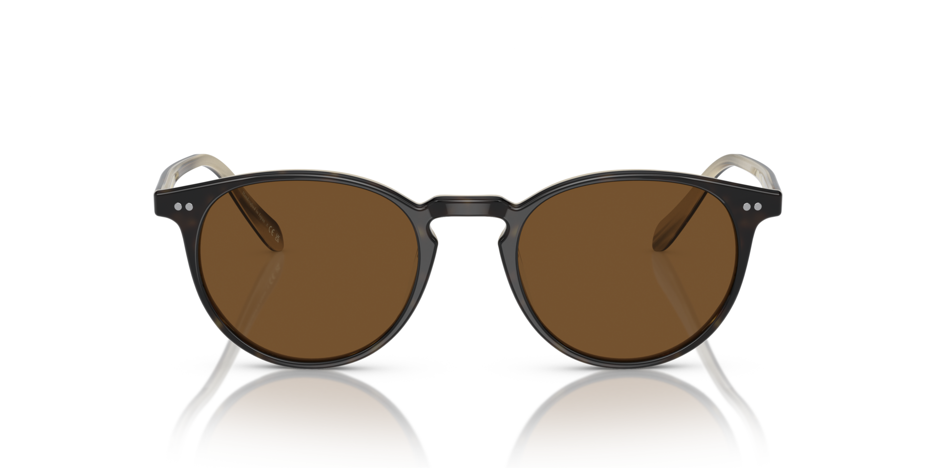 Oliver Peoples OV5004SU Riley Sun 49 TRUE Brown Polar \u0026 Horn Polarised  Sunglasses | Sunglass Hut Australia