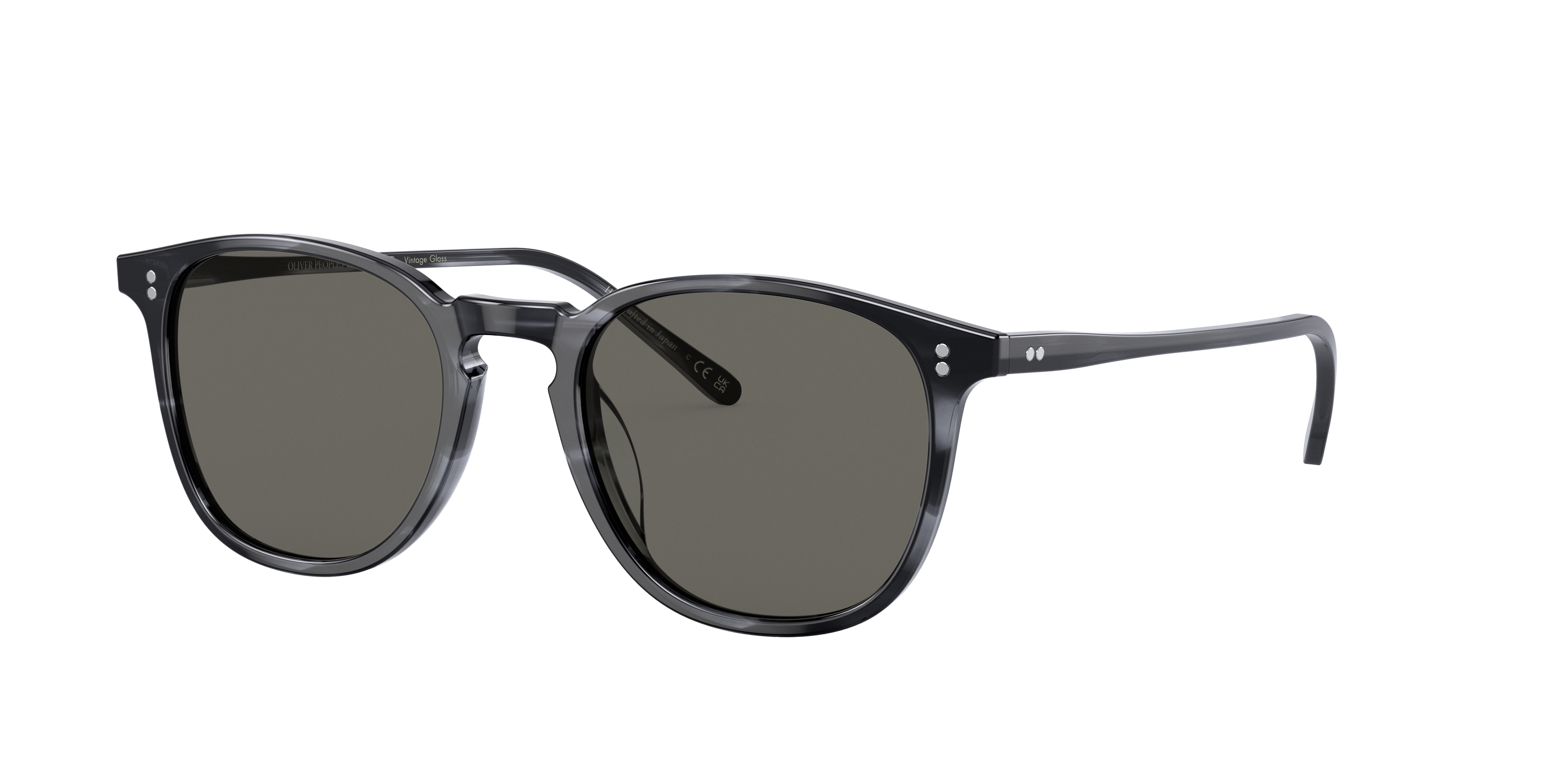 Shop Oliver Peoples Unisex Sunglasses Ov5491su Finley 1993 Sun In Carbon Grey