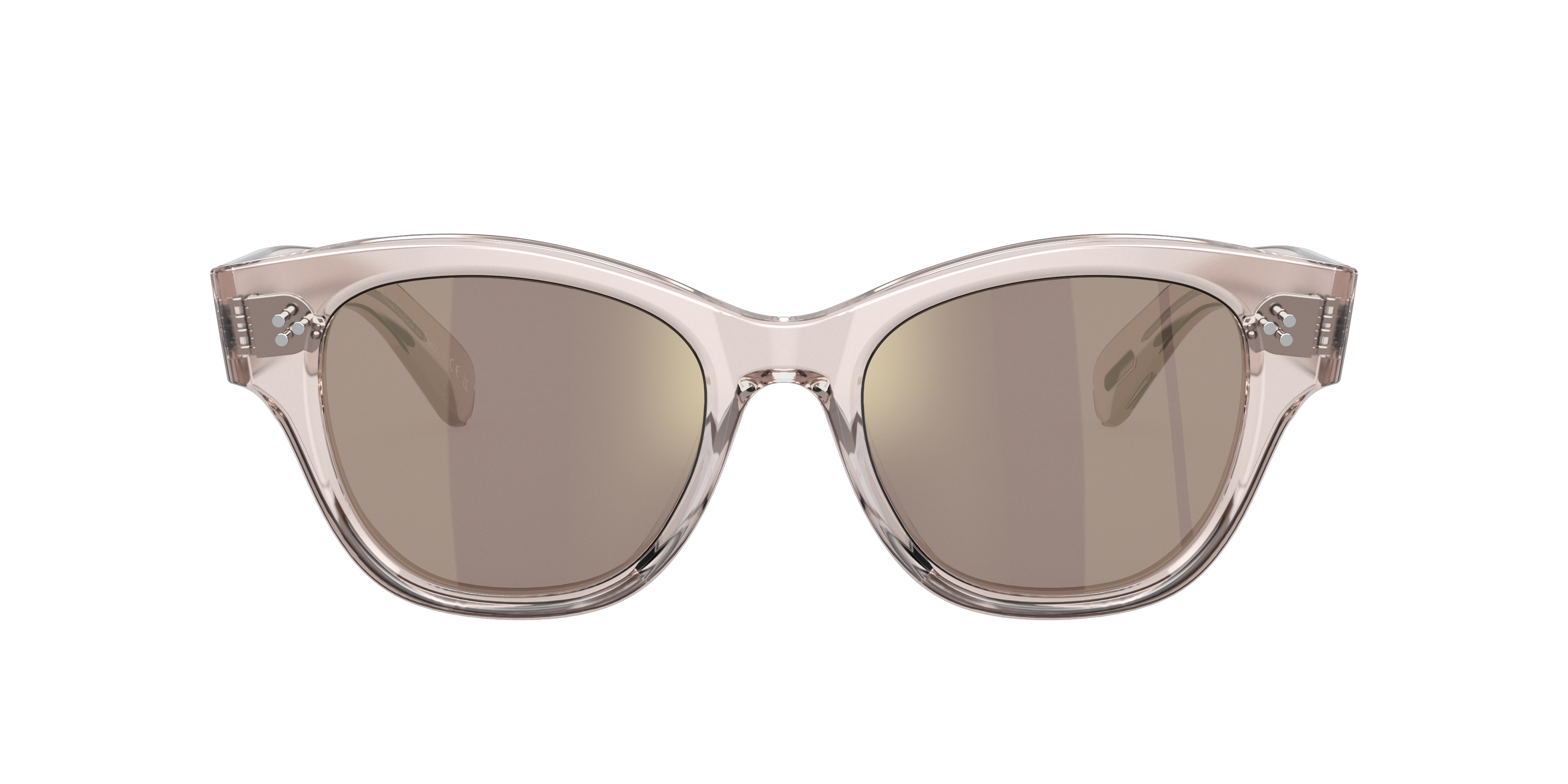 Shop Oliver Peoples Woman Sunglass Ov5490su Eadie In Chrome Taupe Photochromic