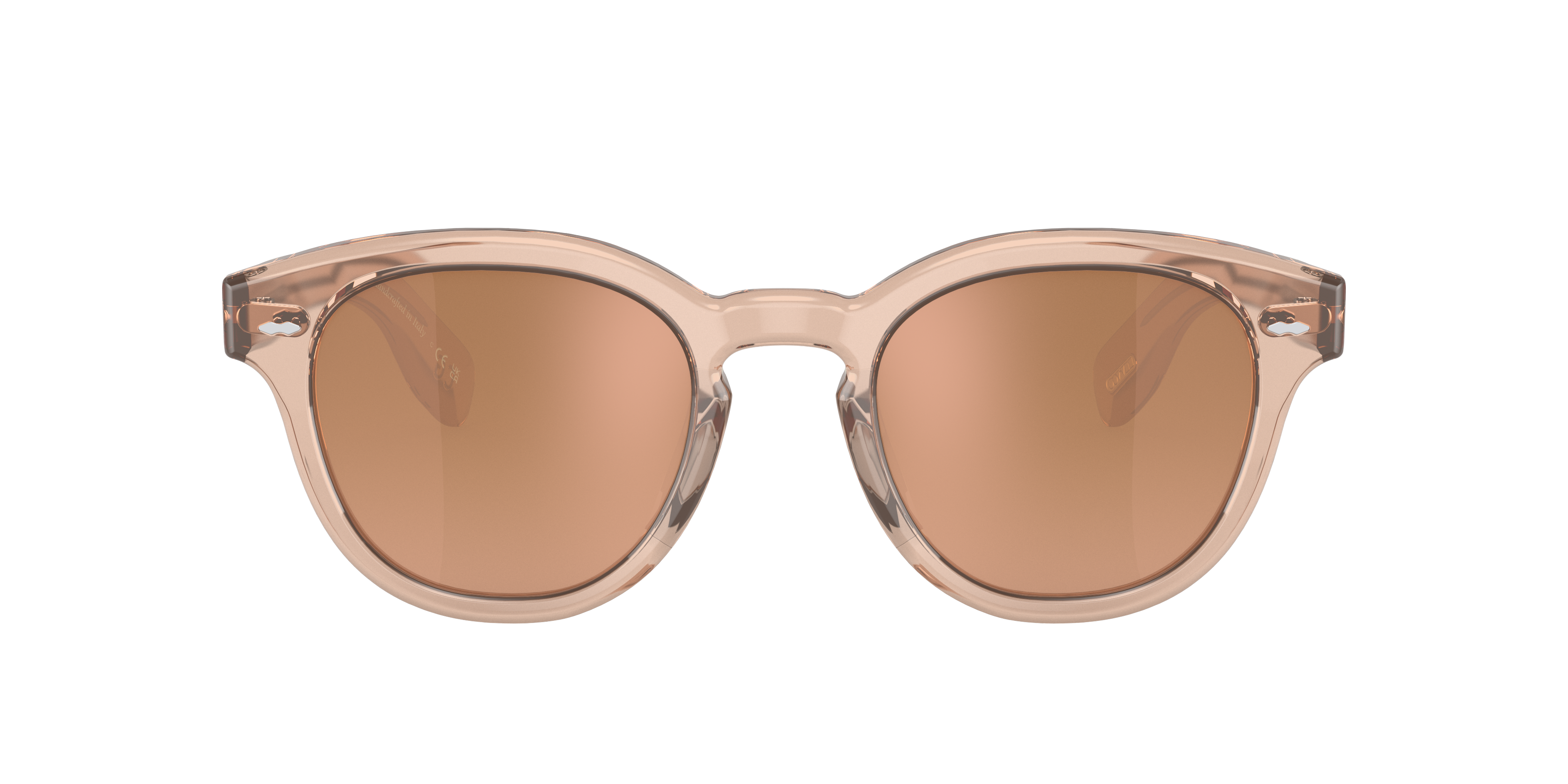 Oliver Peoples Unisex Sunglass Ov5413su Cary Grant Sun In Rose Quartz Gradient Mirror